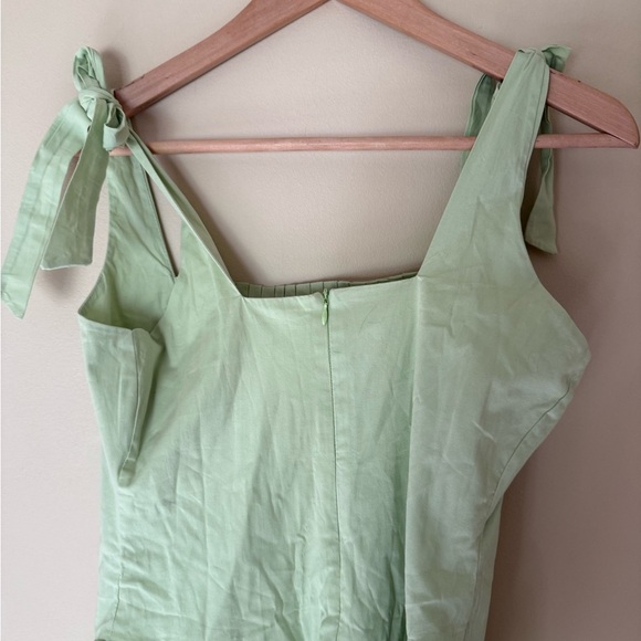 Anthropologie Peixoto Harlow Sleeveless Drop-Waist Maxi Dress Mint Green - Picture 10 of 15